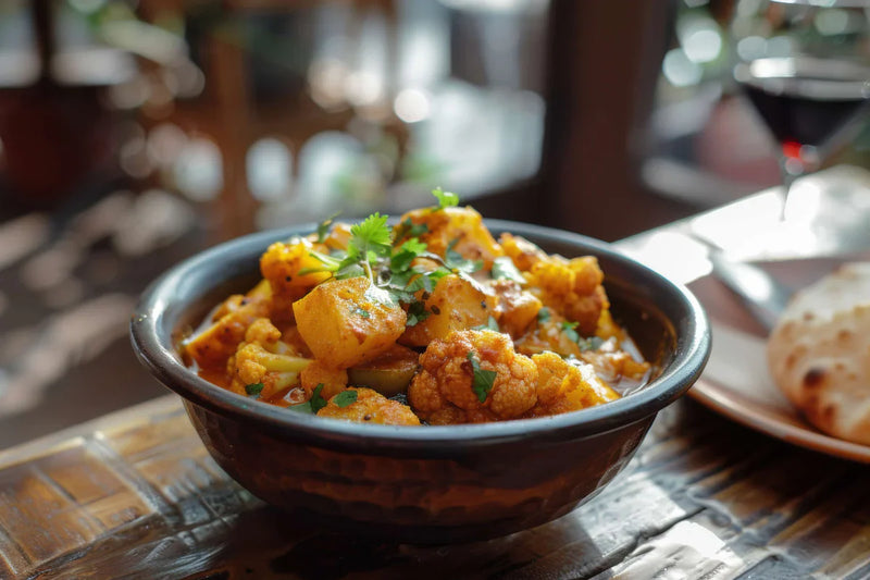 Aloo Gobi with Coconut Aminos Glaze