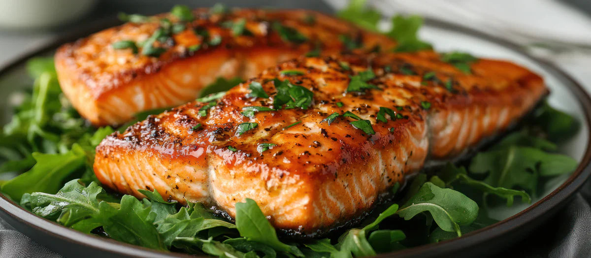 Glazed Salmon with Coconut Aminos Glaze