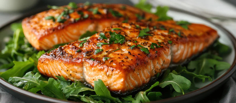 Glazed Salmon with Coconut Aminos Glaze