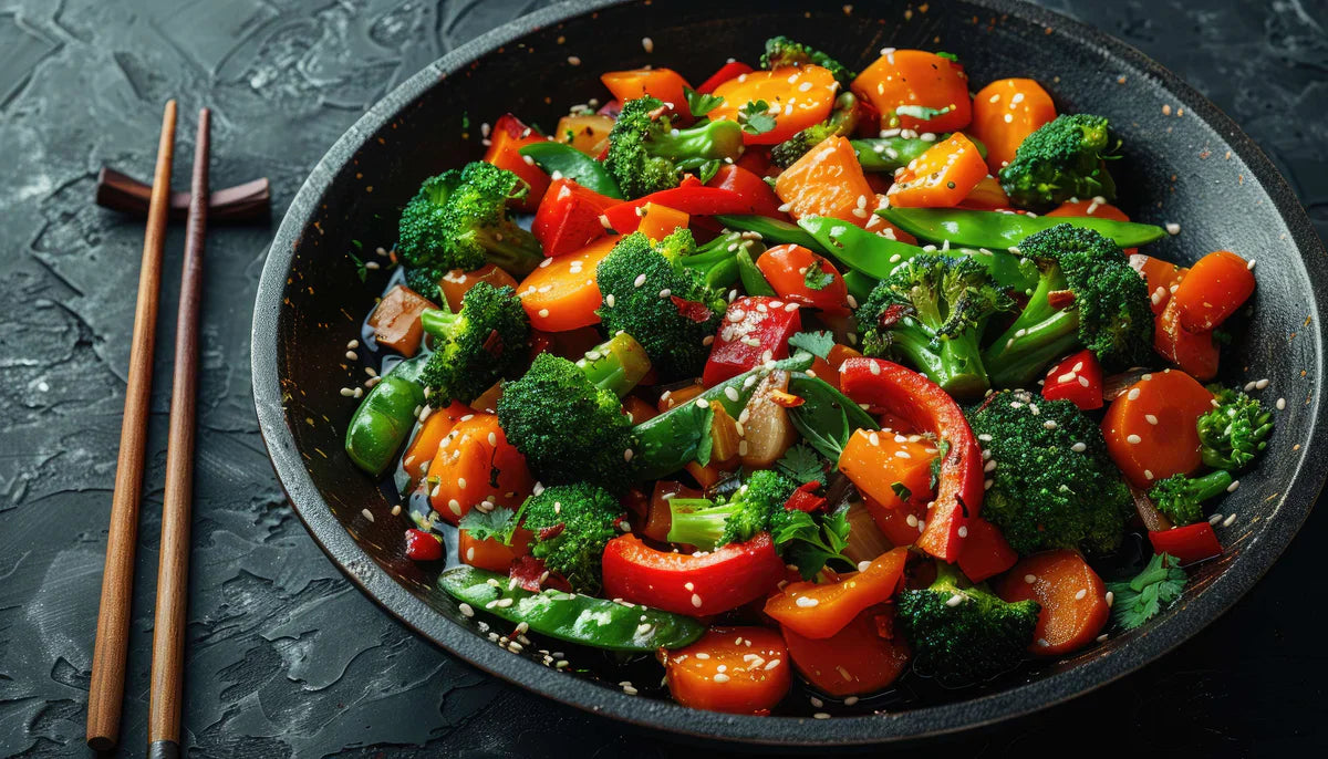Stir-Fried Veggies with Coconut Aminos Glaze