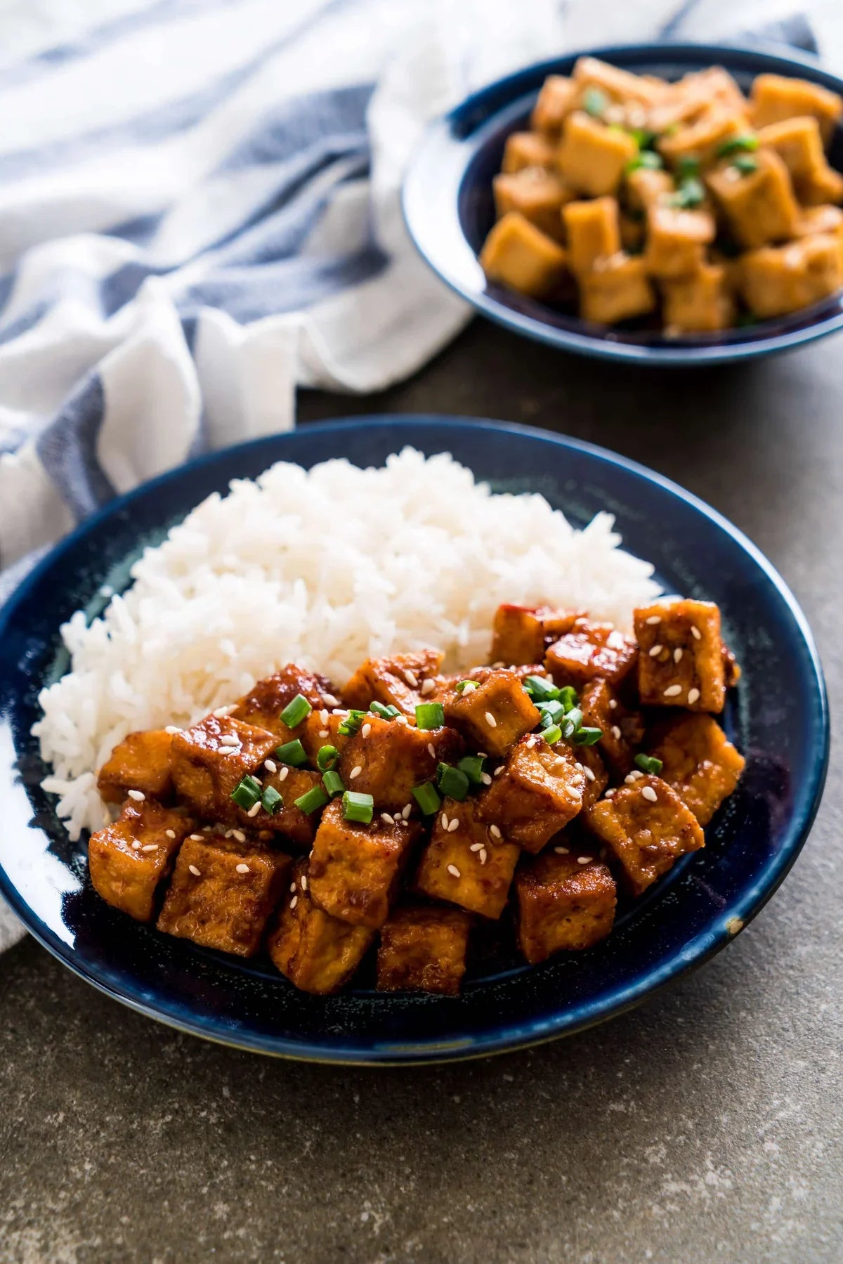 Teriyaki Glazed Tofu