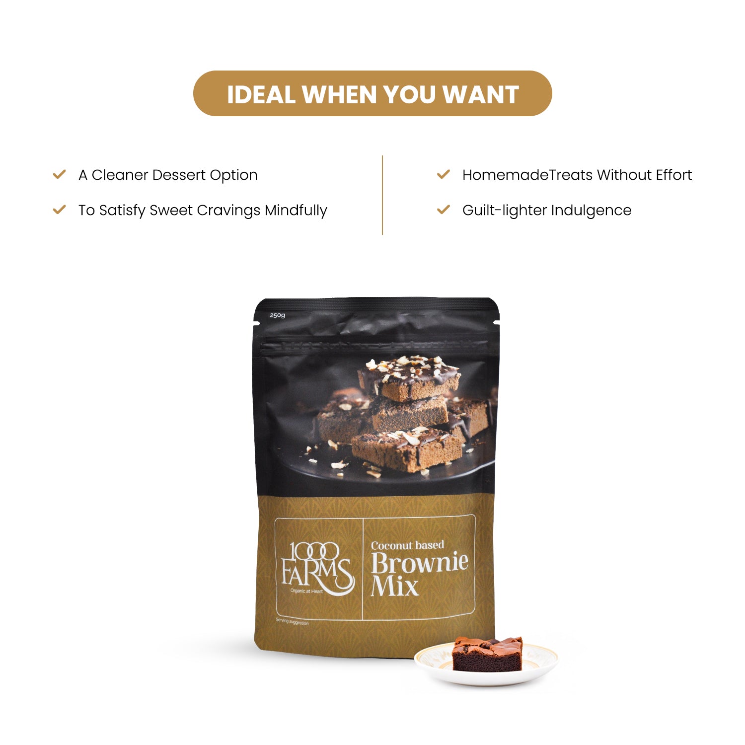 Coconut Based Brownie Mix