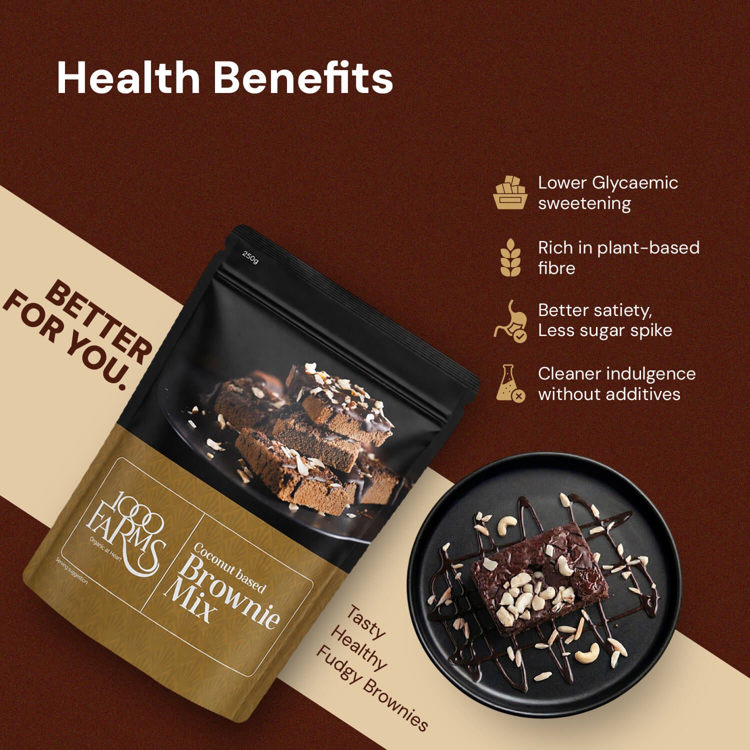 Coconut Based Brownie Mix