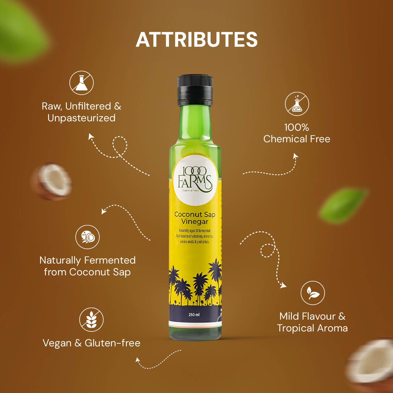 Coconut Sap Vinegar - 250ml