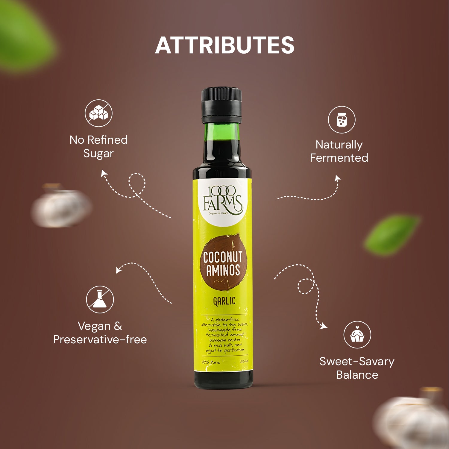 Coconut Aminos Garlic - 250ml