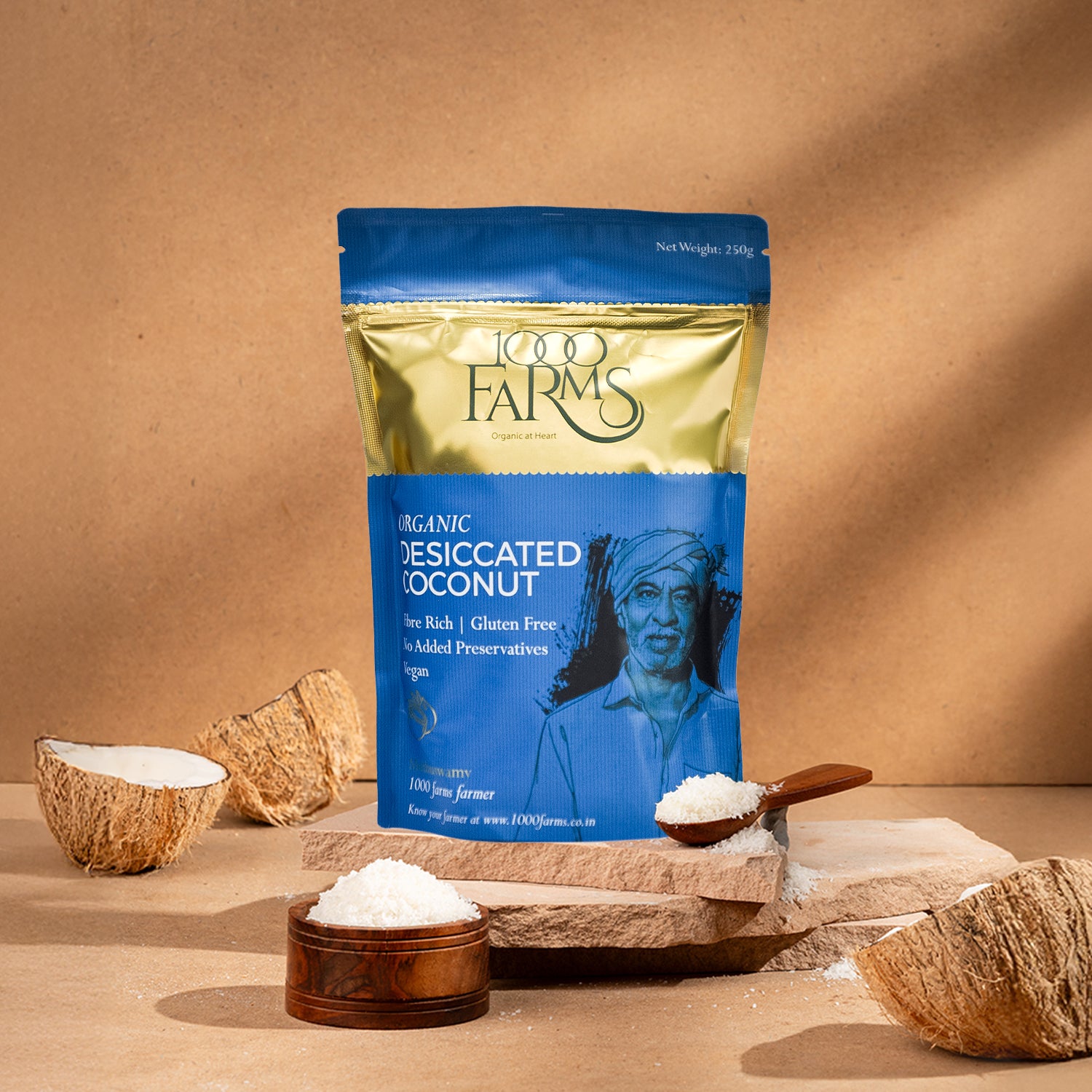 Organic Desiccated Coconut