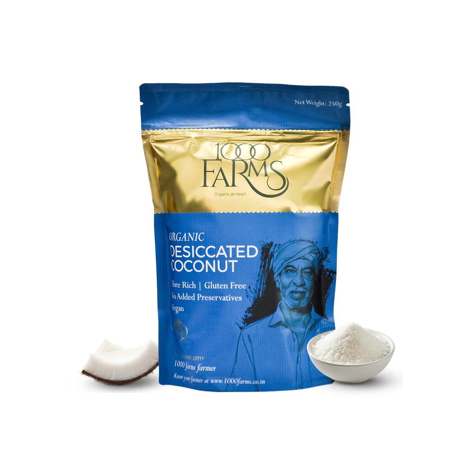 Organic Desiccated Coconut