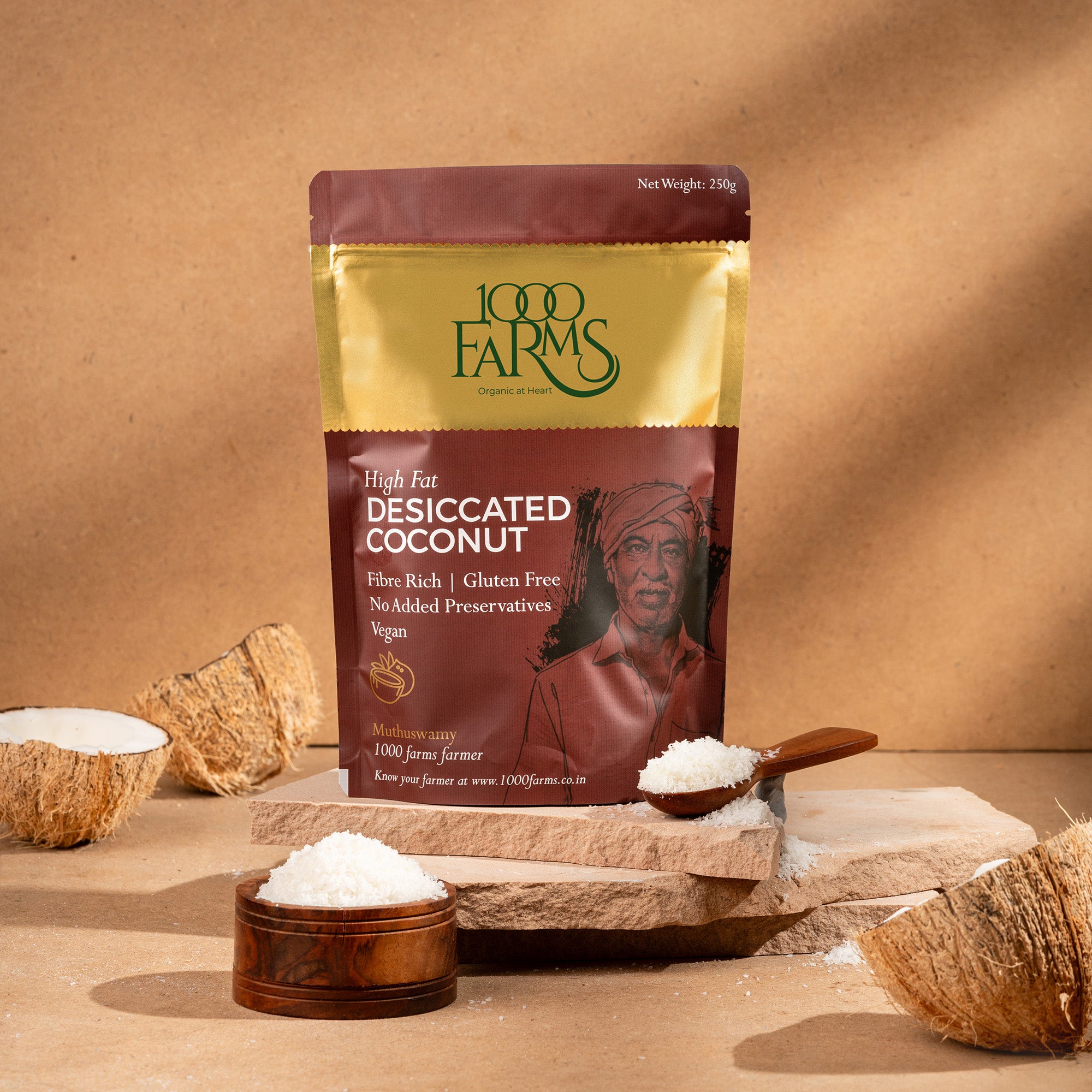 High Fat Desiccated Coconut