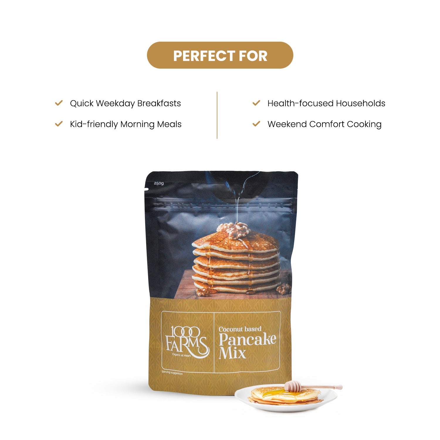 Coconut Based Pancake Mix